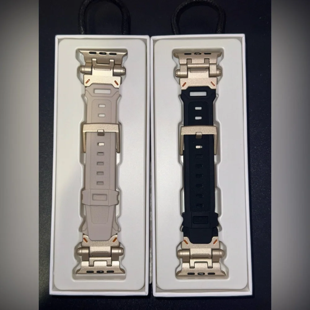 Apple Smart Watch Band - Gray and Black